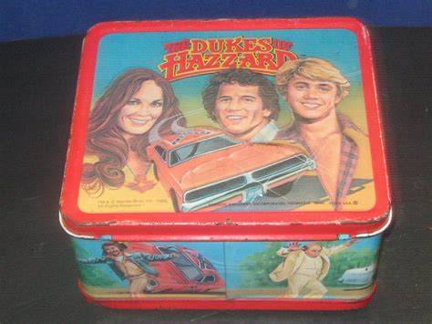 warner bros dukes of hazard metal lunch box|Dukes of Hazzard Lunch Box for sale .